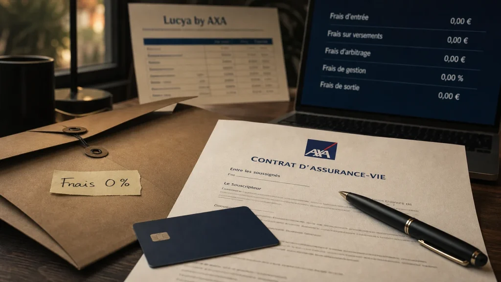 Assurance vie carrefour devenue Lucya, frais 0%, AXA
