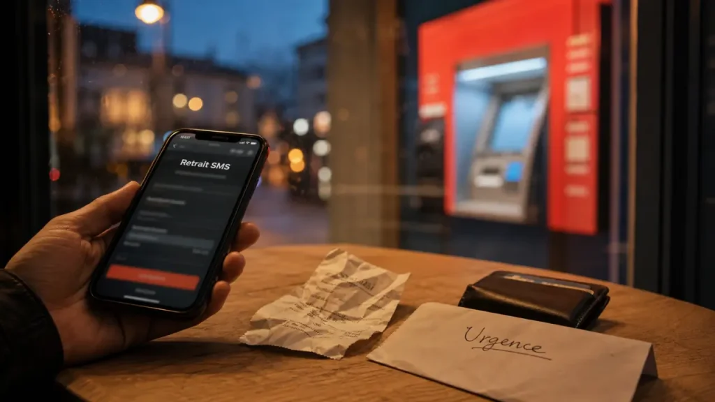 retrait sms caisse d epargne sans carte : code sur smartphone