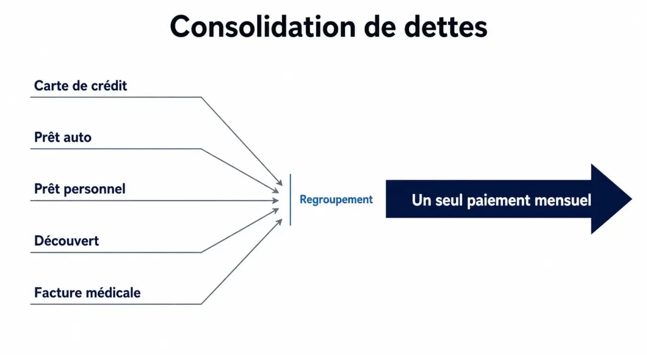 Schéma explicatif du fonctionnement du rachat de crédit locataire