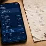 Opération en cours de traitement société générale : smartphone et statut en cours