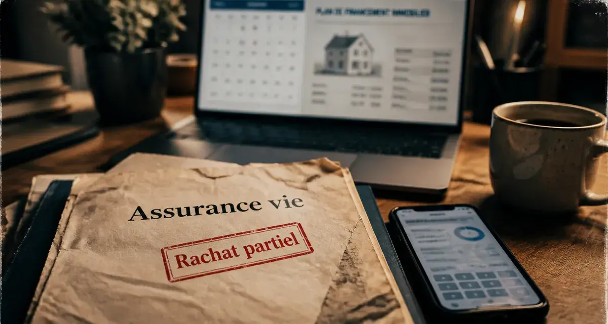 Assurance vie achat résidence principale : rachat partiel ou avance