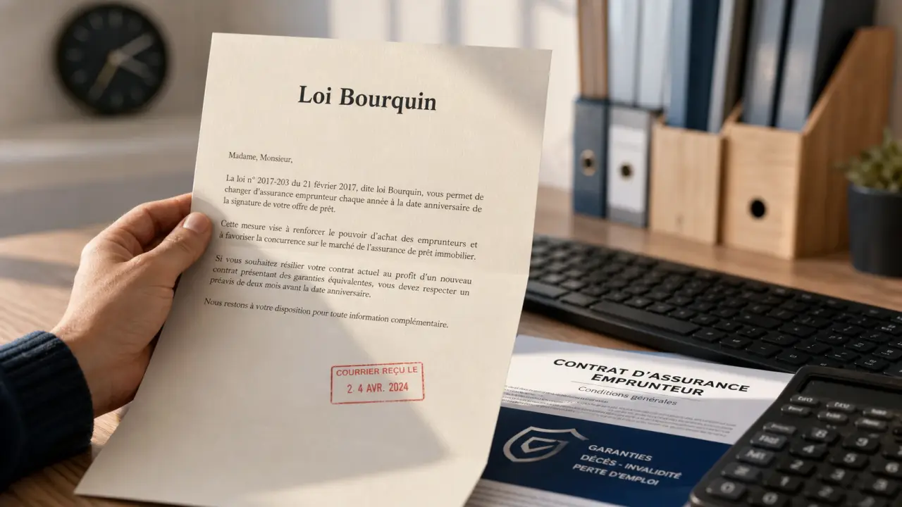 Loi bourquin assurance emprunteur : date anniversaire et préavis