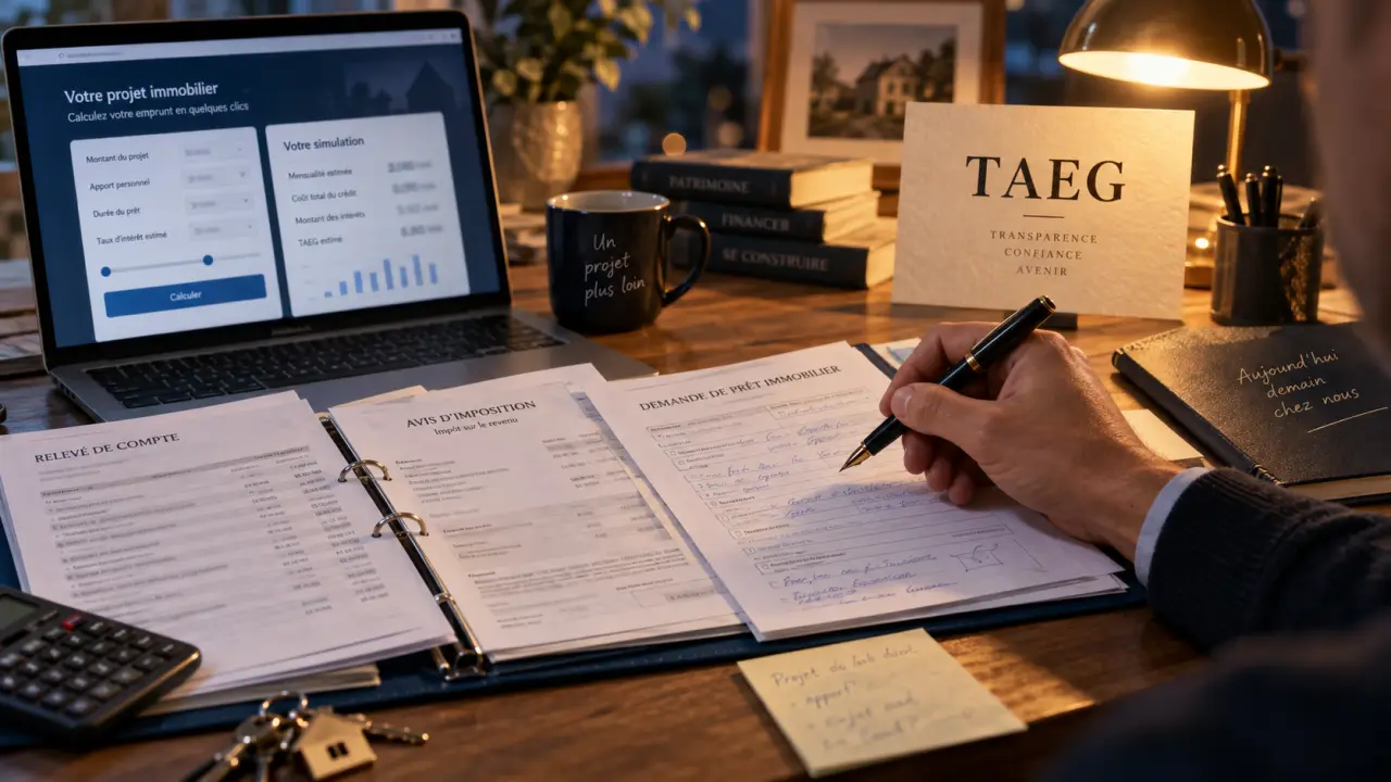 Que verifie la banque pour un pret immobilier : seuil 35% et documents